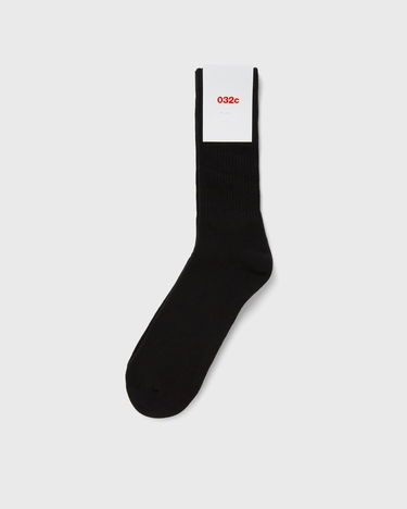 Nogavice 032C REMOVE BEFORE SEX CREW SOCKS Črna | F24-UUK-3911-100, 0