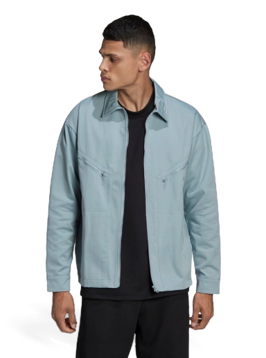 Jakna adidas Originals Adicolor Trefoil Twill Blouson Jacket Modra | HC4539