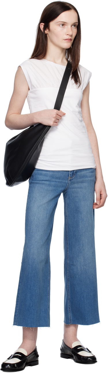 Torba za čez ramo rag & bone Rag & Bone Spire Leather Shoulder Bag Črna | WHH24S1000TM00, 3