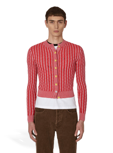 Pleteni pulover CORMIO Gabriela Cardigan Roza | CORGABRIELLACARDI PINK