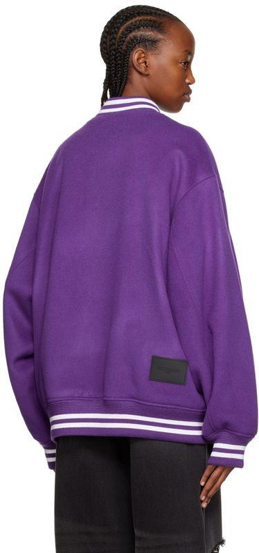 Bomber jakna We11done We11done Oversized Bomber Jacket Lila | WD-JP3-22-029-U-PP, 2