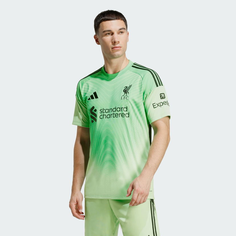 Dres adidas Performance Liverpool FC 25/26 Goalkeeper Jersey Zelena | JZ4088