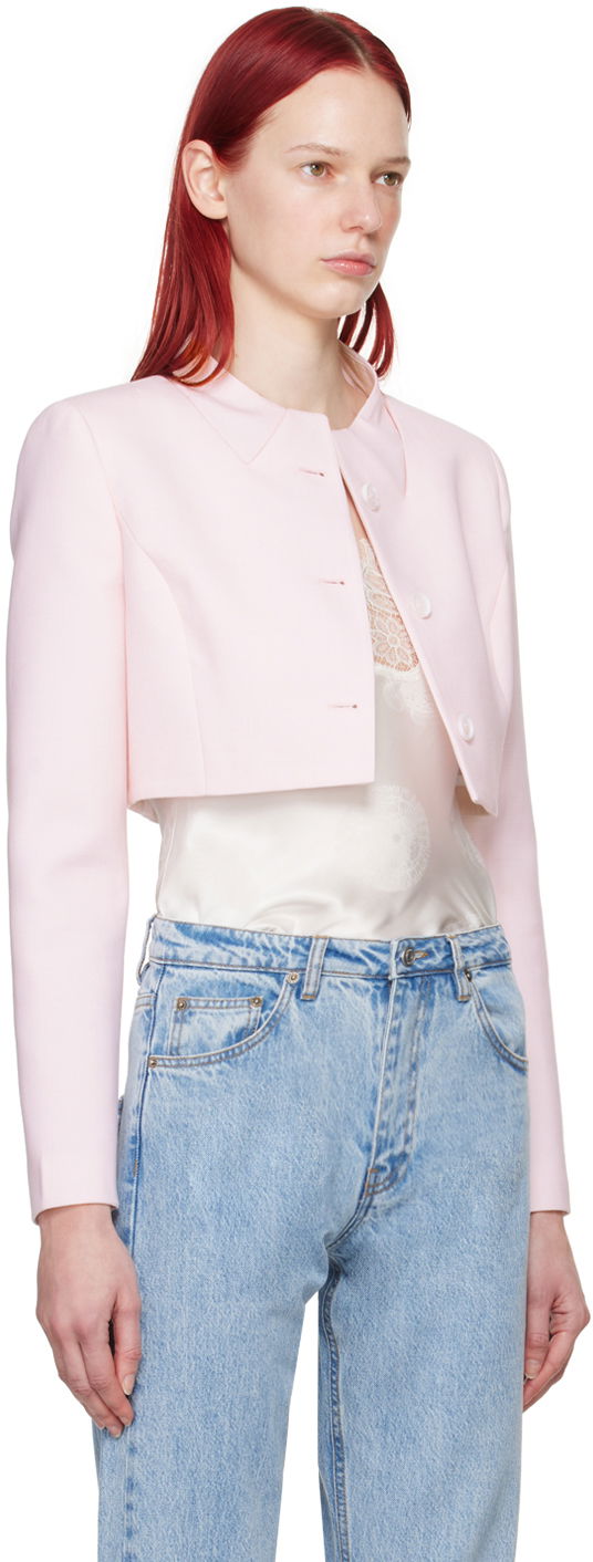 Jakna Coperni Coperni Cropped Jacket Roza | COPV33BIS834, 1