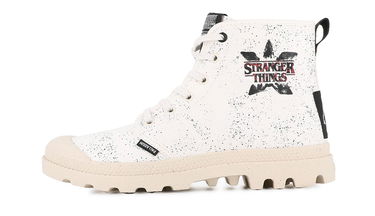 Superge in čevlji Palladium Pampa Demodog Stranger Things High-Top Boot Bela | 74497-180-M, 6