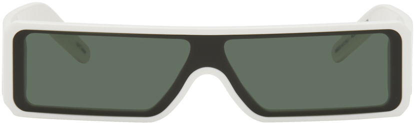 Sončna očala Rick Owens Porterville Gethsemane Gethshades Sunglasses Bela | RG0000008 GPRLFS