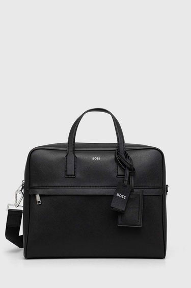Torba za čez ramo BOSS Notebook Bag Črna | 50483563, 0