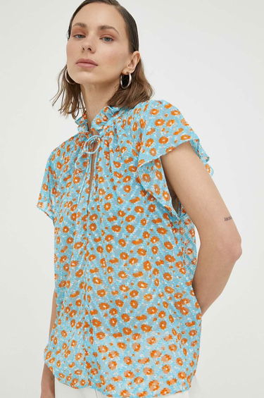 Srajce Samsoe Samsoe Karookh Blouse Večbarvna | F23200134, 0
