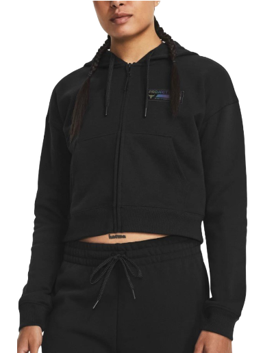 Pulover Under Armour Pjt Rck HW Terry FZ Q4 Črna | 1380735-001