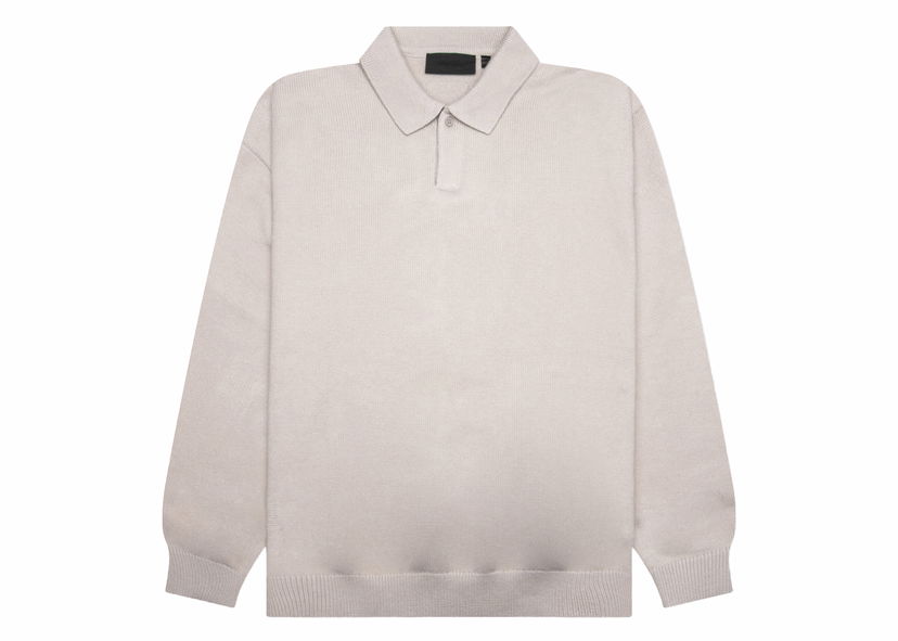 Polo majica Fear of God Knit Polo Silver Cloud Siva | 192BT232182F