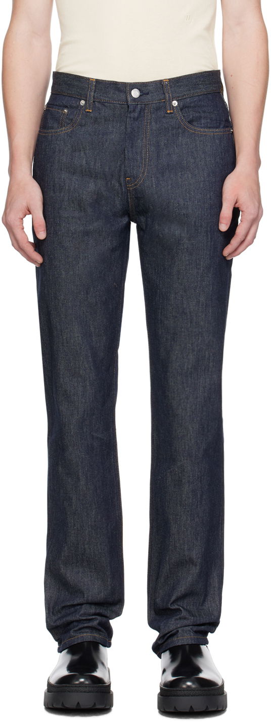 Kavbojke Helmut Lang Slim Jeans Mornarica | O02DM202
