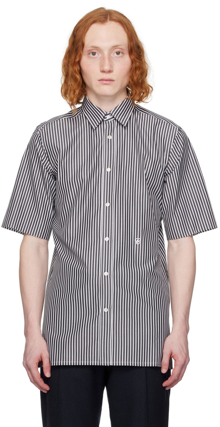 Srajce Maison Margiela Vented Shirt Črna | S50DR0007 S78577