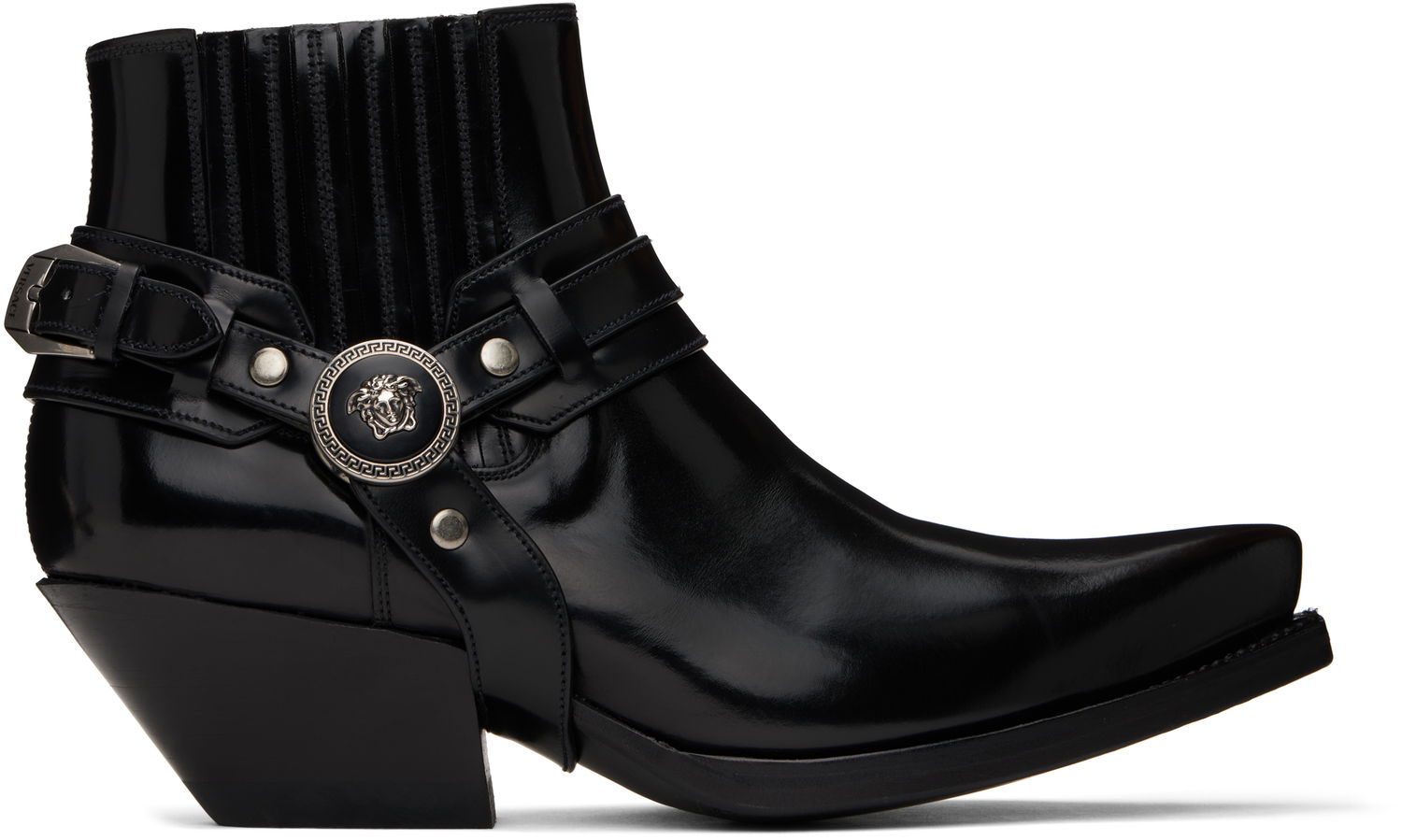 Telovnik Versace Versace Texano Ankle Boots Črna | 1017195_1A12153_1B00I, 0