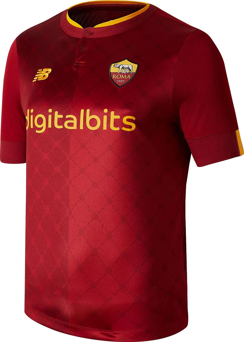 Srajce New Balance AS Roma Home Jersey 2022/23 Rdeča | mt231244-hme