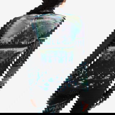 Majica Jean Paul Gaultier Pigalle Print Mesh Top Črna | 2430FTO206T55259560100, 3