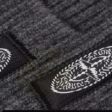 Beanie Stone Island Wool Patch Beanie Siva | 7915N10-V0M67, 2