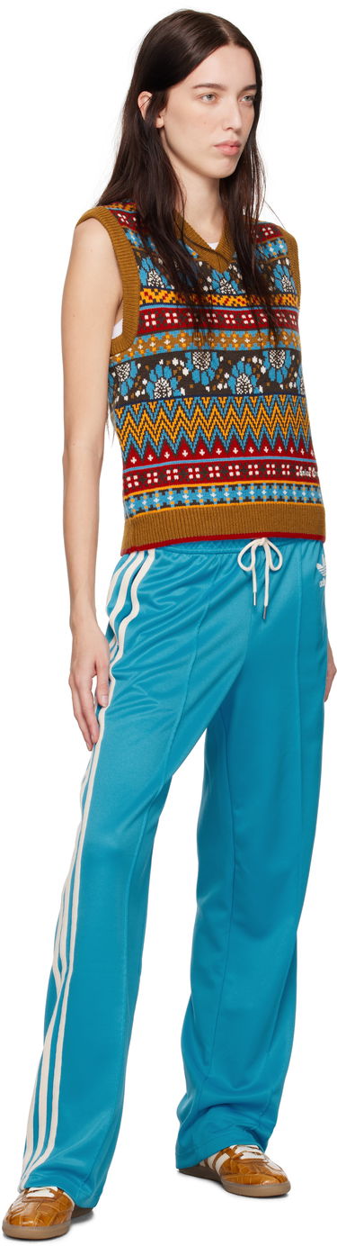 Telovnik Wales Bonner Wales Bonner Knit Vest Rjava | JE5983, 3