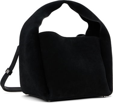 Torbica TOTEME Bucket Suede Shoulder Bag Črna | 241-WAL998-LE0050, 4