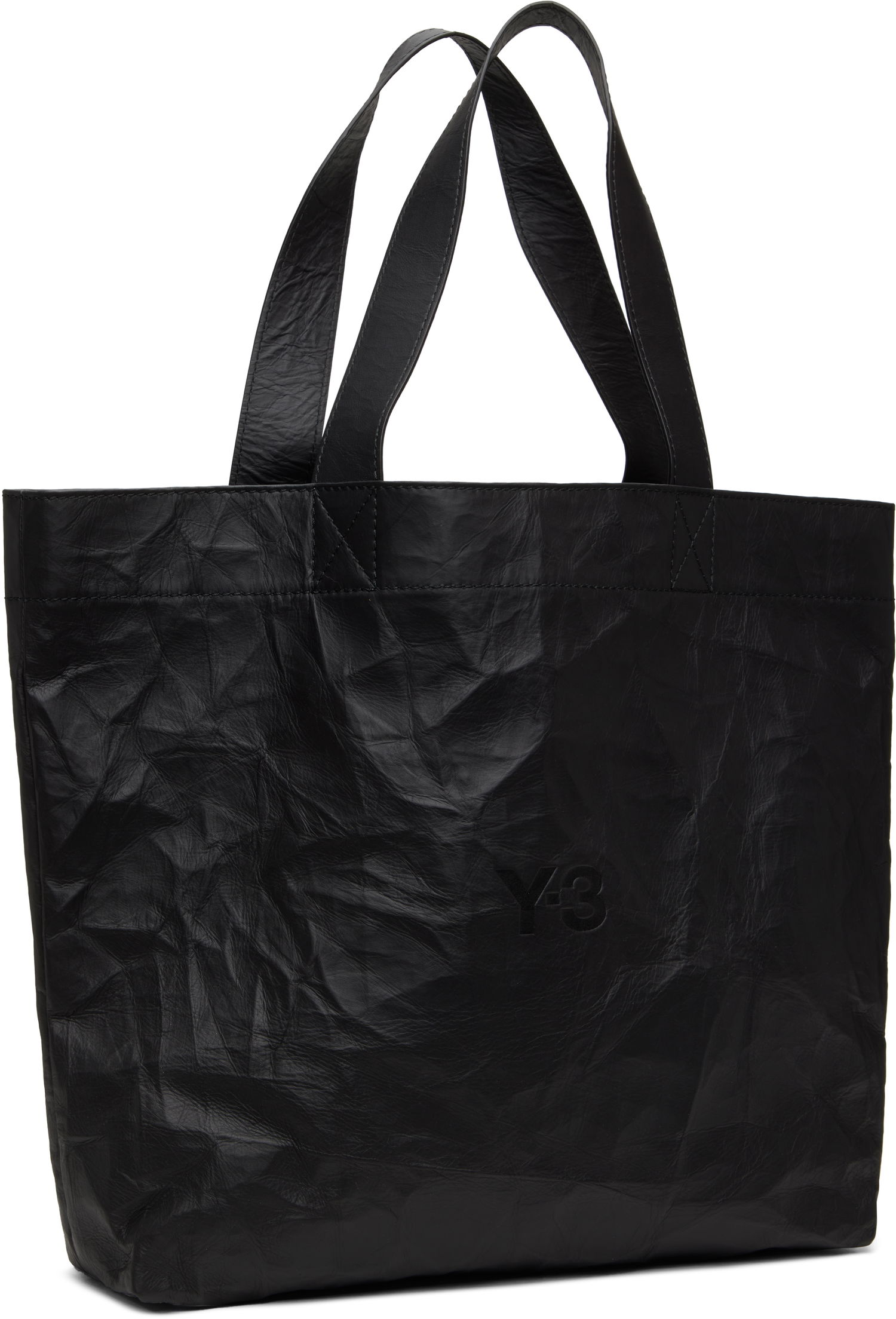 Tote bag Y-3 Y-3 Crinkled Tote Črna | JD2900, 1
