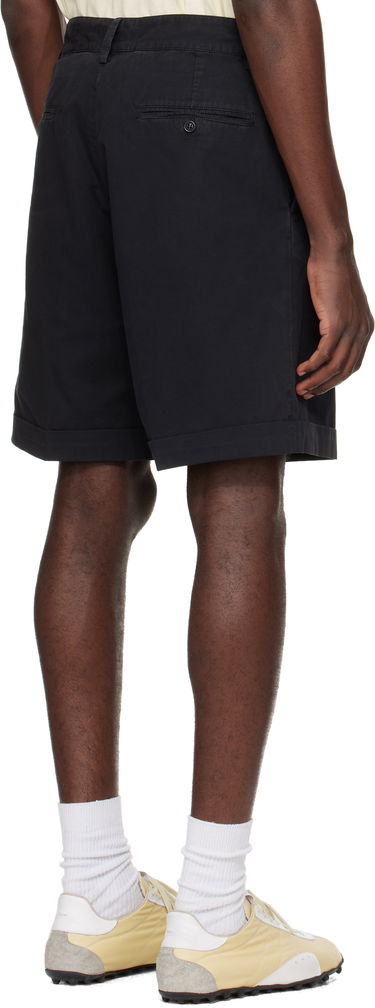 Kratke hlače A.P.C. A.P.C. Andrew Cuffed Shorts Črna | COHKU-H10219, 2