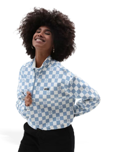 Pulover Vans Left Chest Print Half Zip Sweater Večbarvna | VN0A7YK4BD2