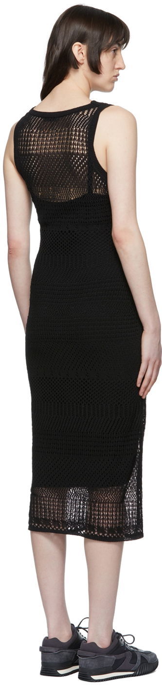 Obleke rag & bone Rag & Bone Knit Midi Dress Črna | WAS22P0135213, 2