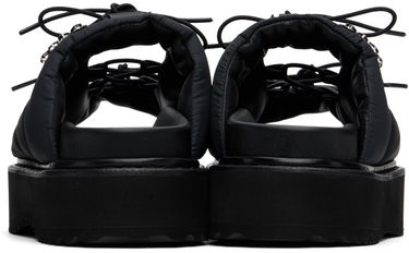 Modni dodatki Simone Rocha Simone Rocha Platform Ghillie Sandals Črna | SLD50B 0798, 1
