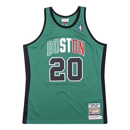 Dres Mitchell & Ness Mitchell & Ness Boston Celtics Ray Allen Authentic Jersey Zelena | AJY4AC19098-BCEKYGN07RAL