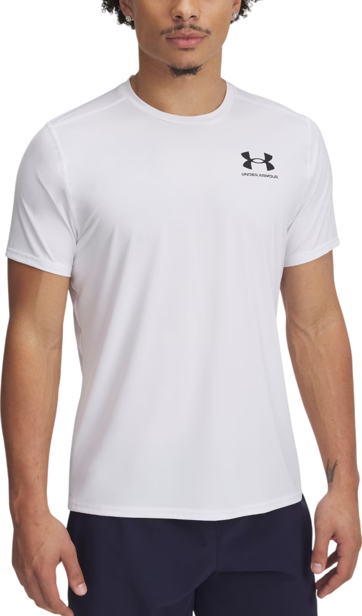 Majica Under Armour Under Armour HeatGear Fitted T-Shirt Bela | 6000939-100