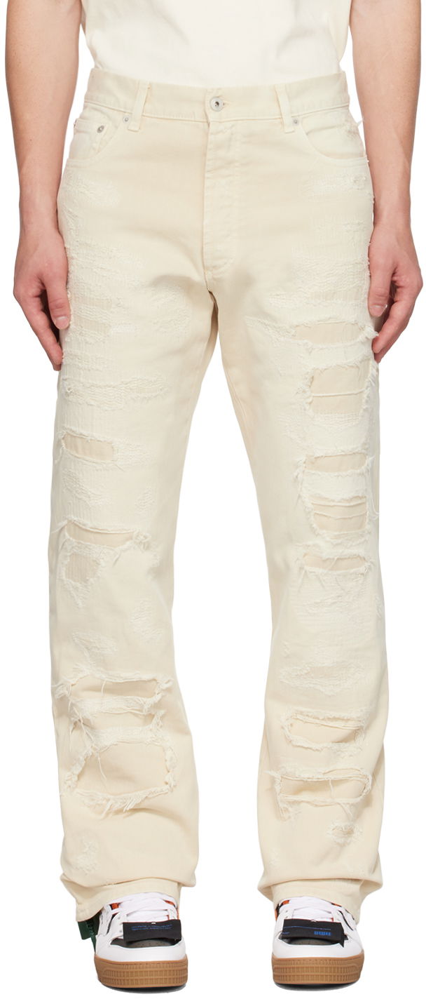 Kavbojke HERON PRESTON Regular 5-Pockets Jeans Bela | HMYA011F23FAB0010400, 0