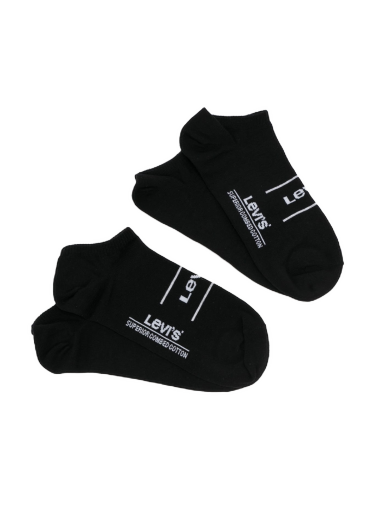 Nogavice Levi's ® 2Pack Low Cut Sport Socks Črna | 37157-0642