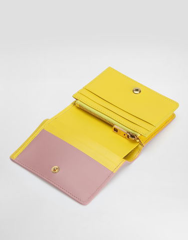 Denarnica Dolce & Gabbana Dolce & Gabbana Calfskin Wallet with DG Logo Roza | BI1211A9M758B407, 3