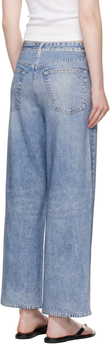 Kavbojke rag & bone rag & bone Miramar Andi Wide Leg Jeans Modra | WCW25P70028202, 2