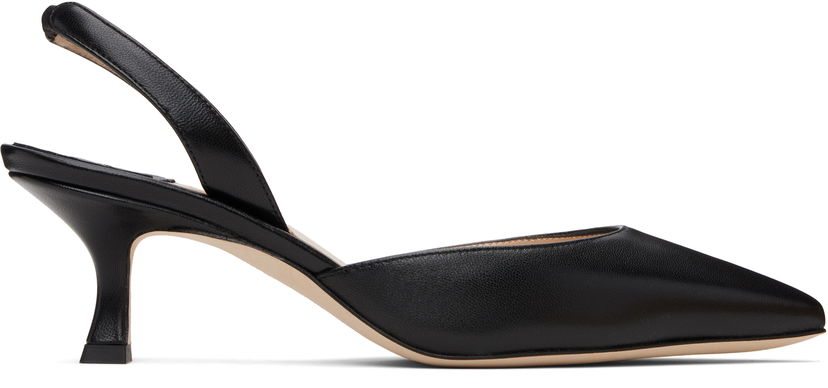 Nakit Manolo Blahnik Manolo Blahnik Carolyne Slingback Pumps Črna | 9XX-0478