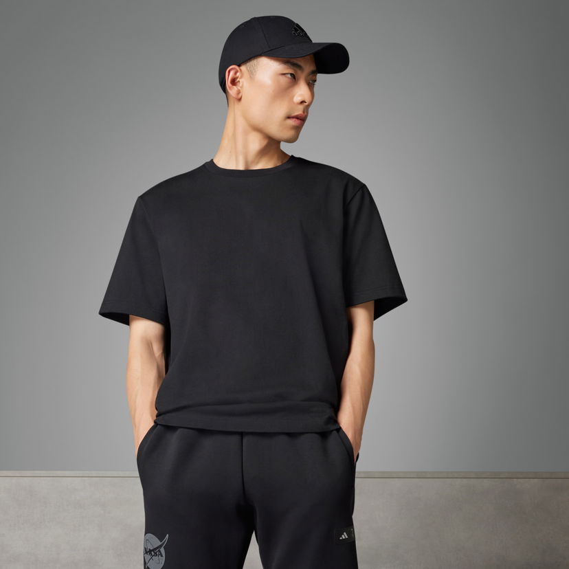 Majica adidas Performance NASA Crossover T-Shirt Črna | JE3133