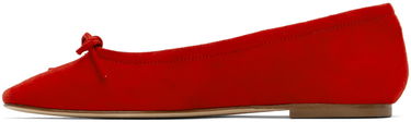 Oblačila Aeyde Aeyde Delfina Ballerina Flats Rdeča | A11-FL-MNLR8 FL17-FW24-406-017, 2