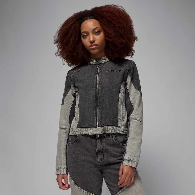 Jakna Jordan Air Jordan Denim Jacket Siva | HF9431-010