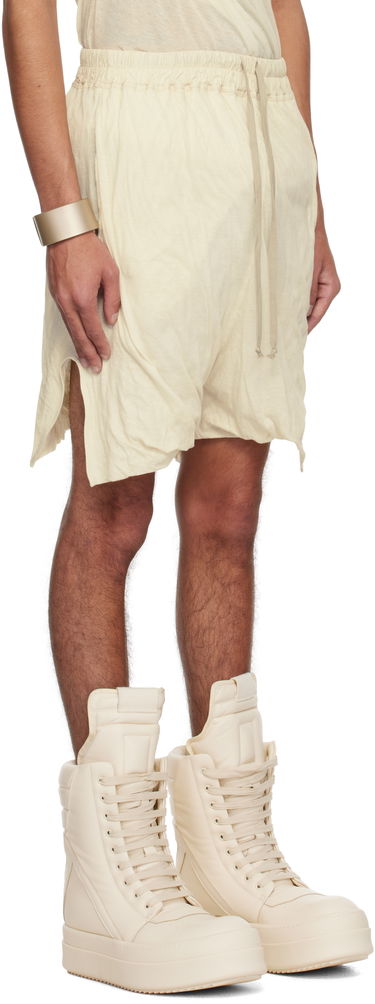 Kratke hlače Rick Owens Rick Owens Hollywood DBL Long Boxers Shorts Bež | RR01E5304 UCDB, 1