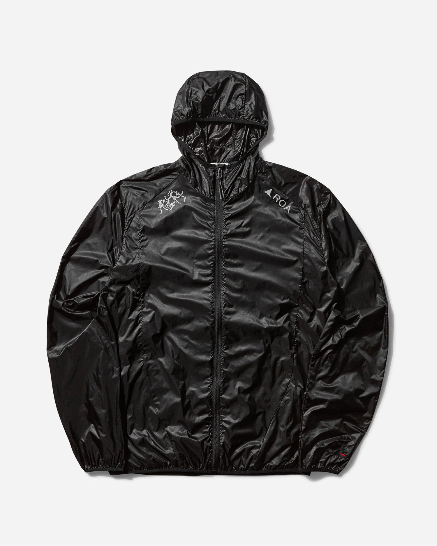 Vetrovka ROA Packable Windbreaker Jacket Črna | OBMW004FA02 BLK0001, 0