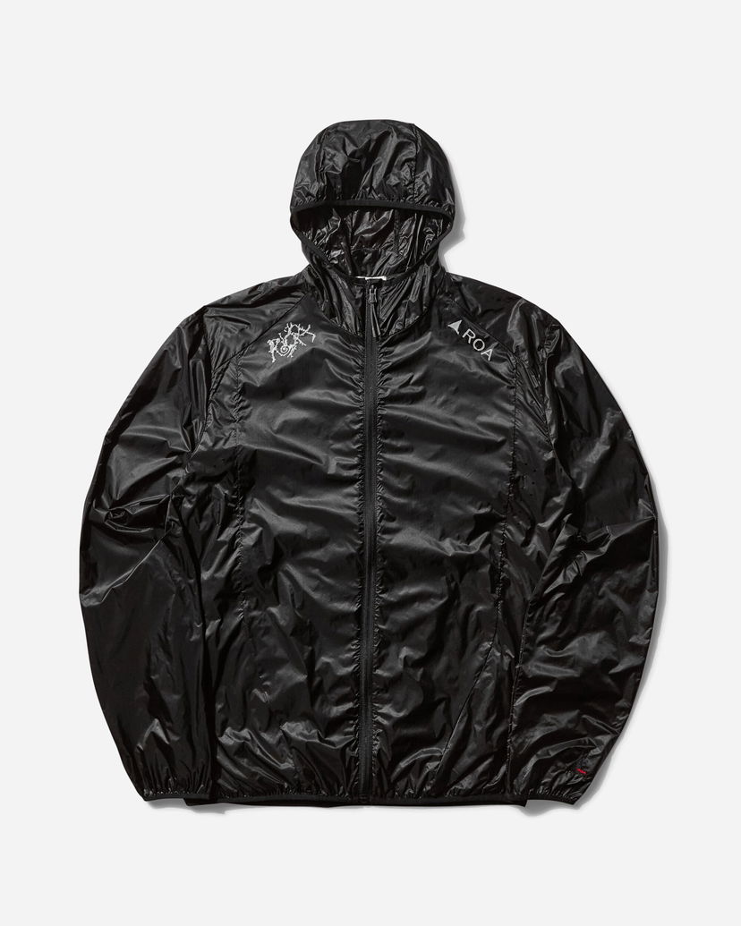 Vetrovka ROA Packable Windbreaker Jacket Črna | OBMW004FA02 BLK0001