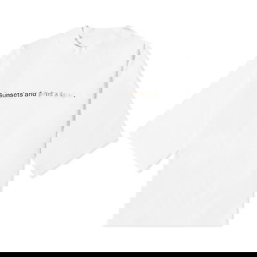 Majica Palm Angels Sunsets T-Shirt Bela | PWAA020F23JER0020110, 0