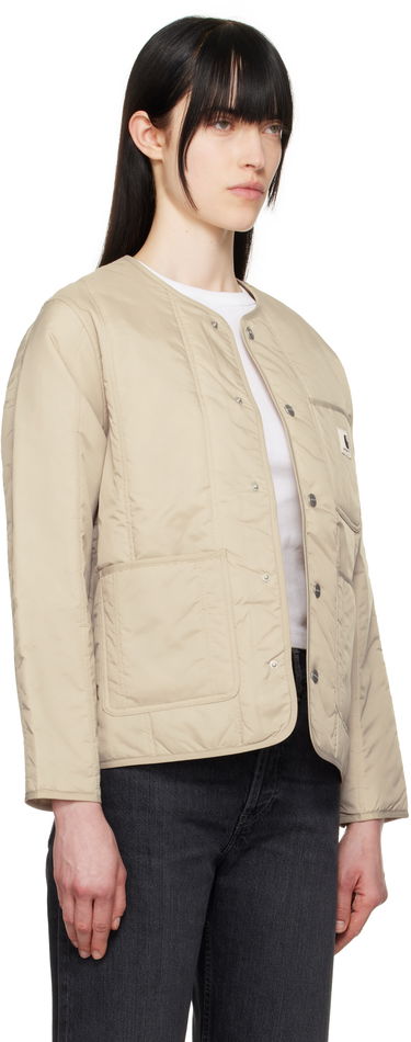 Telovnik Carhartt WIP Kyla Quilted Button-Up Liner Jacket Rdeča | I034388_9, 3