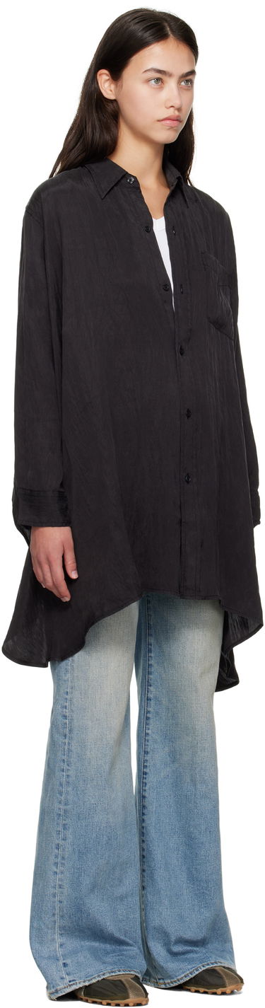Srajce R13 R13 Draped Front Shirt Črna | R13WR416-R510A, 1