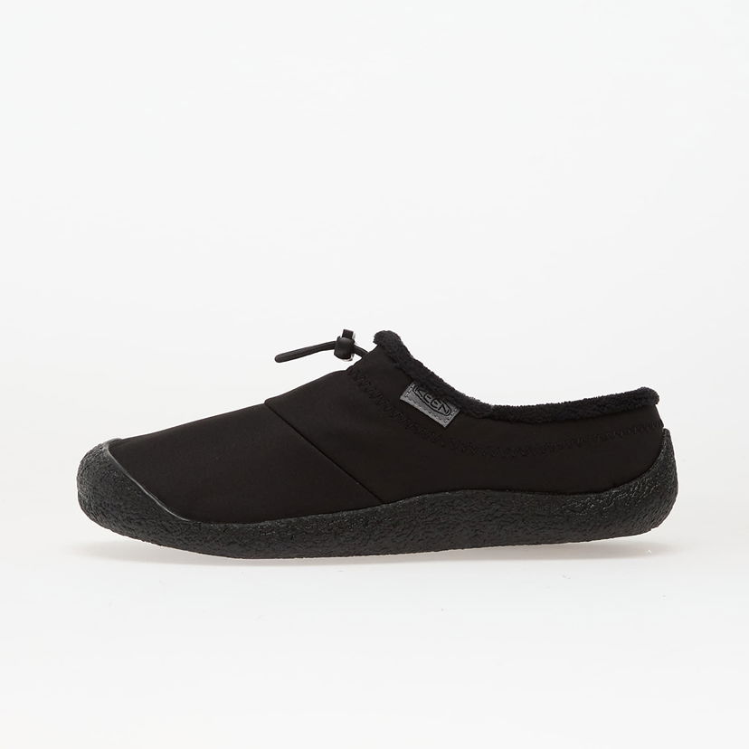 Superge in čevlji Keen Howser Iii Slide Women Black Smooth Nylon Črna | 10036464KEN01