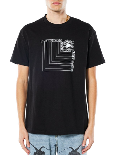 Majica Pleasures Fertile Tee Črna | P22SP046-BLACK