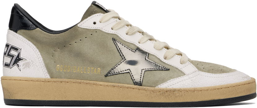 Superge in čevlji Golden Goose Golden Goose Ball Star Zelena | GMF00117.F006796.60570