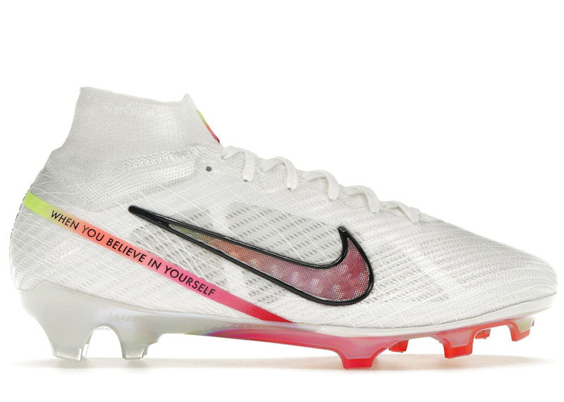 Superge in čevlji Nike Zoom Mercurial Superfly 9 Elite FG Marcus Rashford Better Believe It Bela | FD1171-100, 0