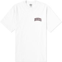 Majica Dickies Aitkin Chest Logo T-Shirt "White & Fired Brick" Bela | DK0A4Y8OG401, 1