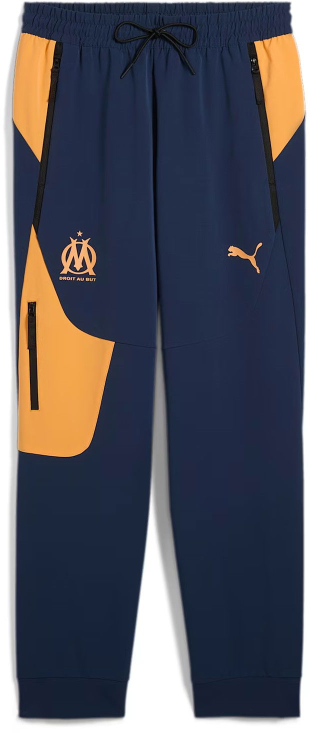 Trenirka Puma Olympique Marseille TECH Track Pants Woven Mornarica | 778800-11, 0