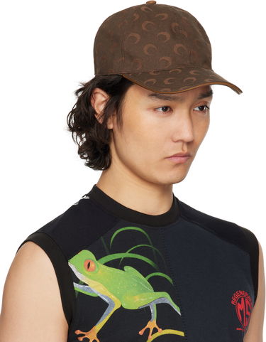 Kapa Marine Serre Marine Serre Moon Jacquard Twill Baseball Cap Rjava | UHG049A CWOV0063, 1