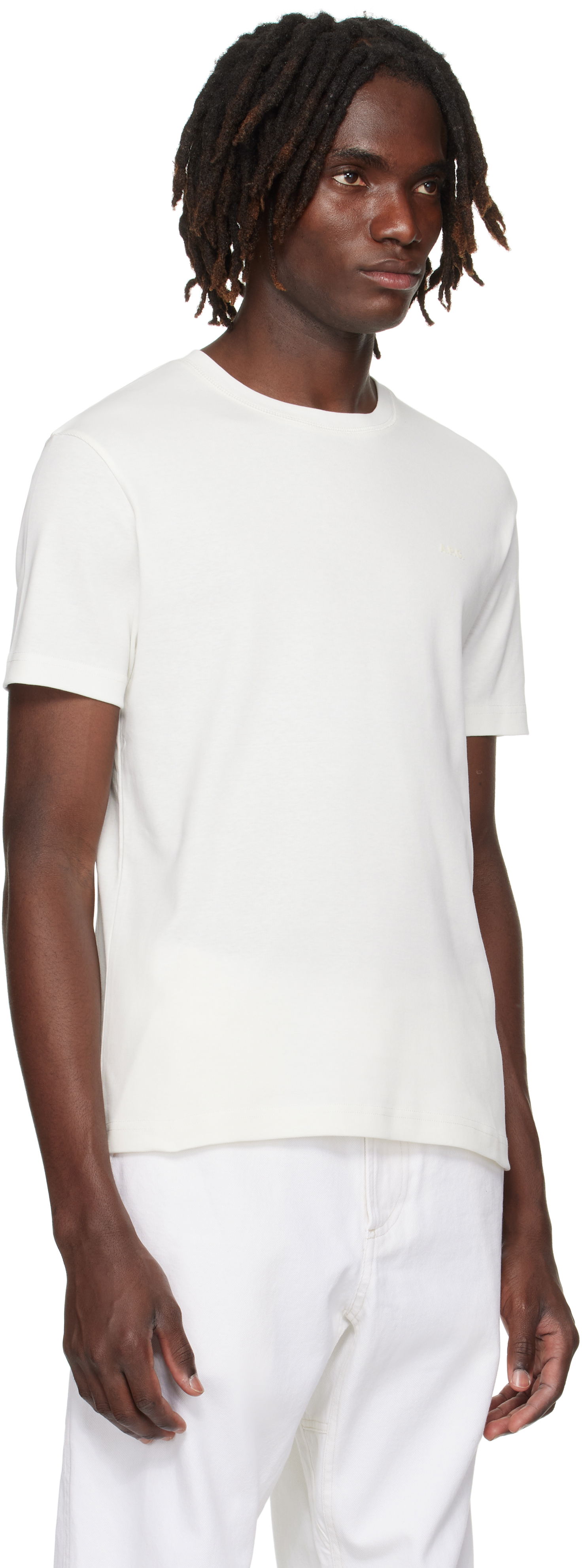 Majica A.P.C. Lewis T-Shirt Bela | COGXB-H26257, 1